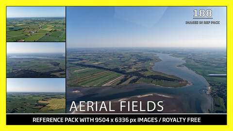 AERIAL FIELDS / Photo Reference / 188 images