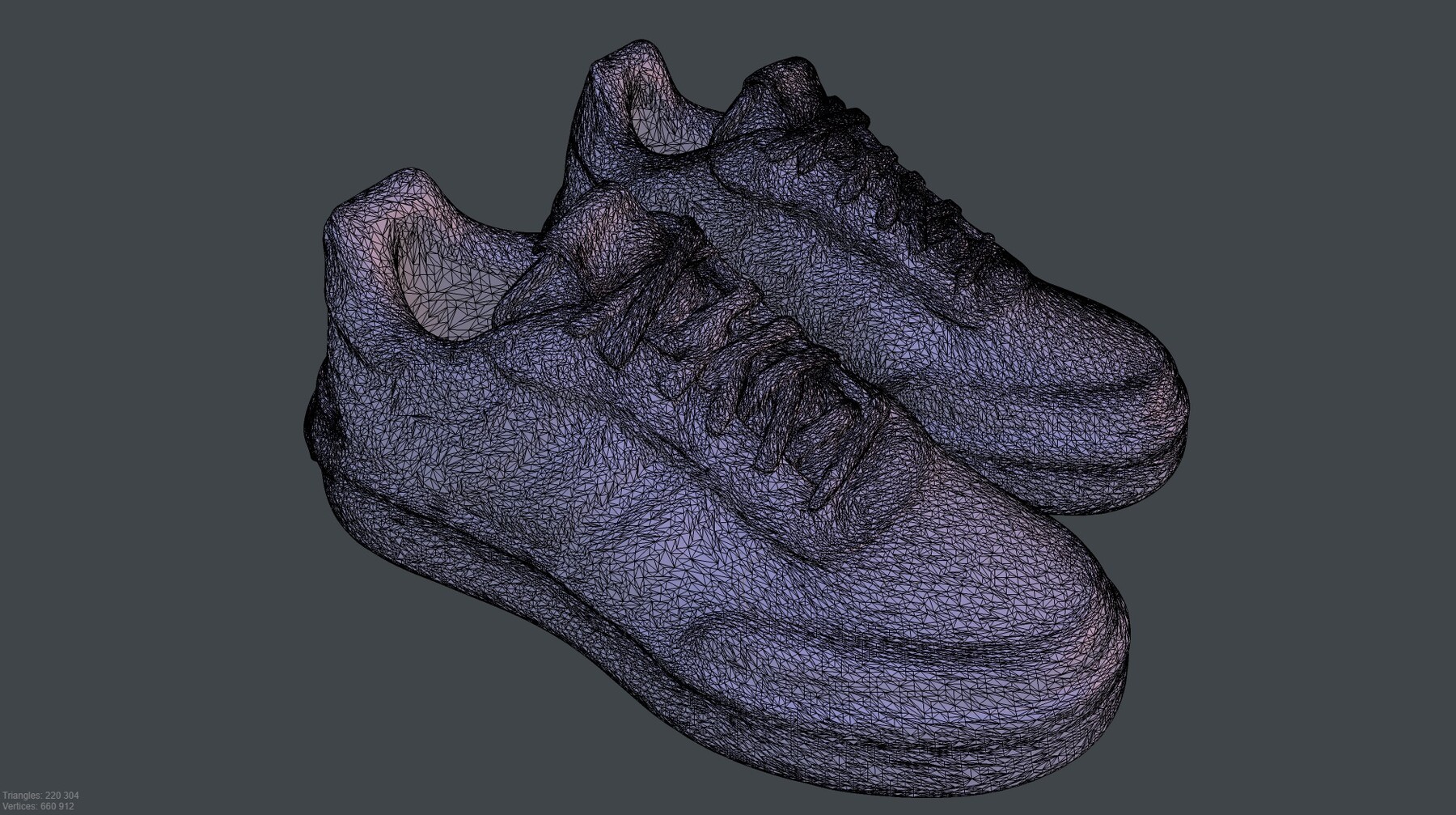 ArtStation - ADIDAS NEO POST MOVE SE Low-poly Shoes | Game Assets