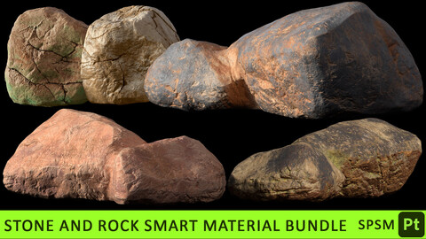 Stone and Rock smart material bundle (SPSM)