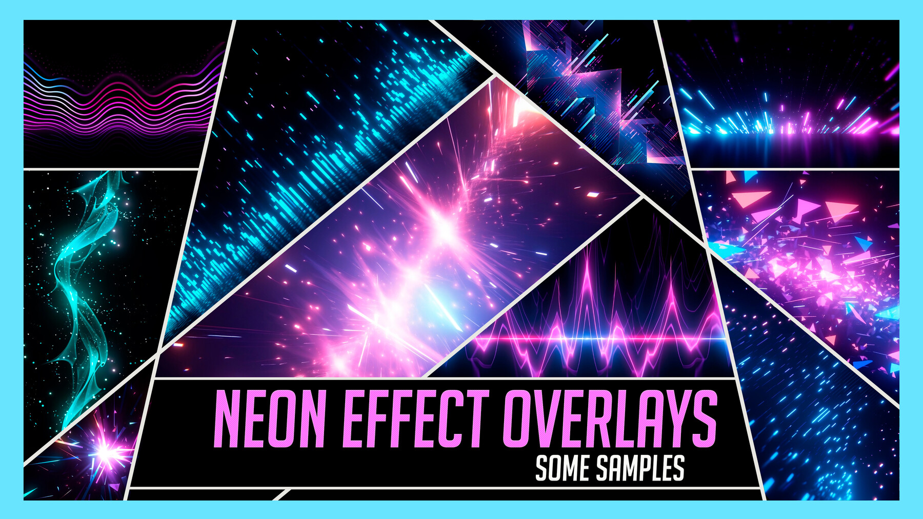 ArtStation - PHOTOBASH 130+ Neon Effects Overlays Resource Pack Photos ...