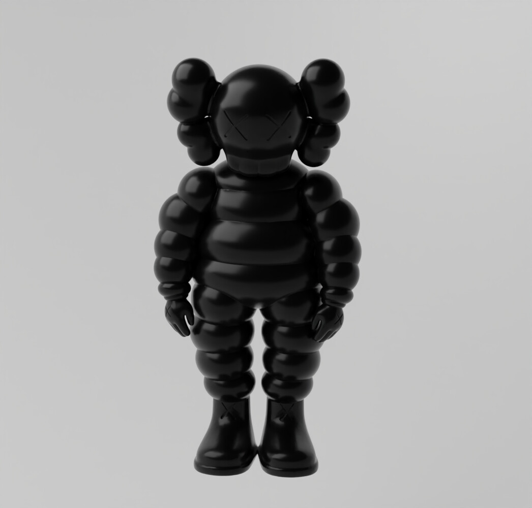 ArtStation - Kaws Companion Fan Art Toy 3d Print