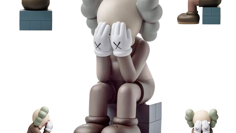 ArtStation - Kaws x Pinocchio Fan Art Toy 3d Print