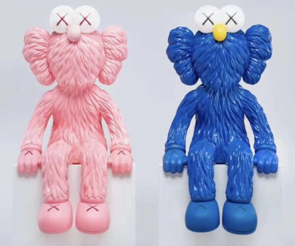 ArtStation - Kaws BFF Seated Fan Art Toy 3d Print | Resources