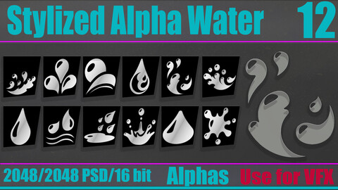 Stylized Alpha Water