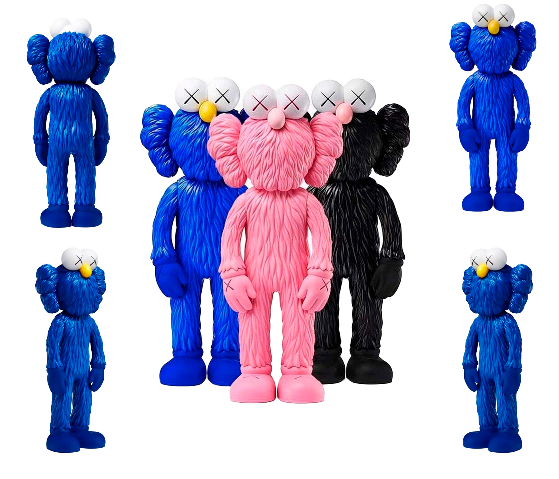 ArtStation - Kaws BFF x What Party Fan Art Toy 3d Print