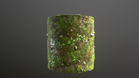 Wet mud field generator Substance Designer material