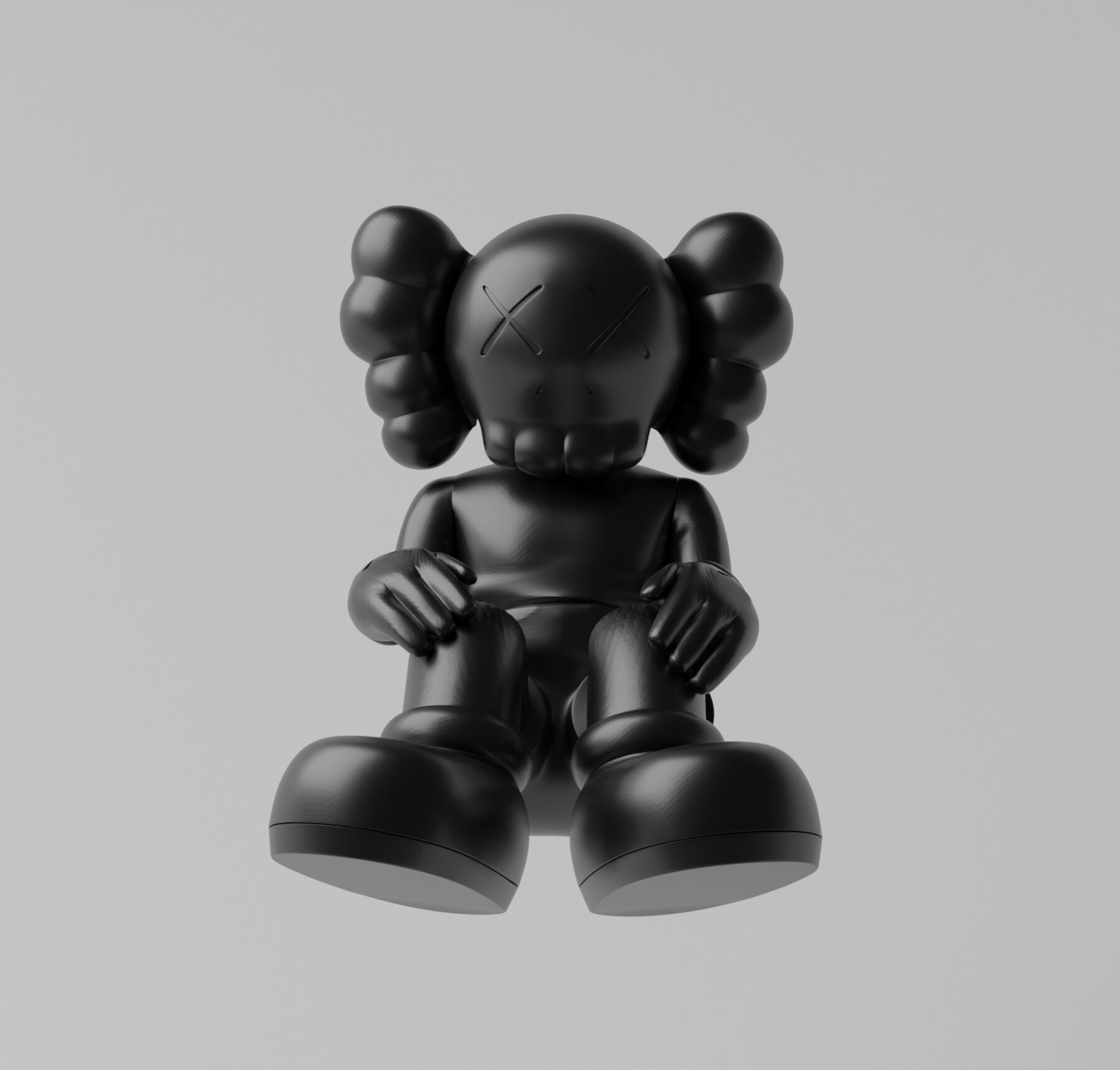 ArtStation - Kaws Companion Fan Art Toy 3d Print