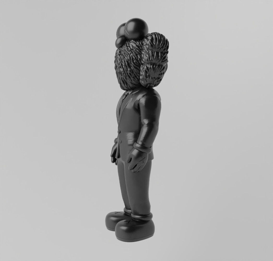 ArtStation - Kaws x Dior Fan Art Toy 3d Print | Resources