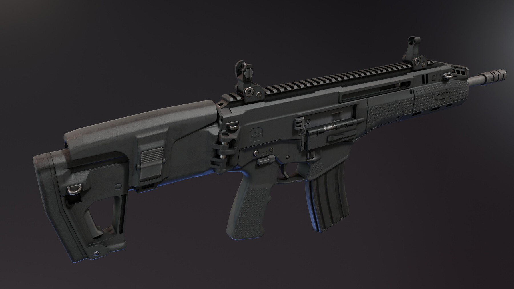 ArtStation - IWI Carmel Rifle | Game Assets