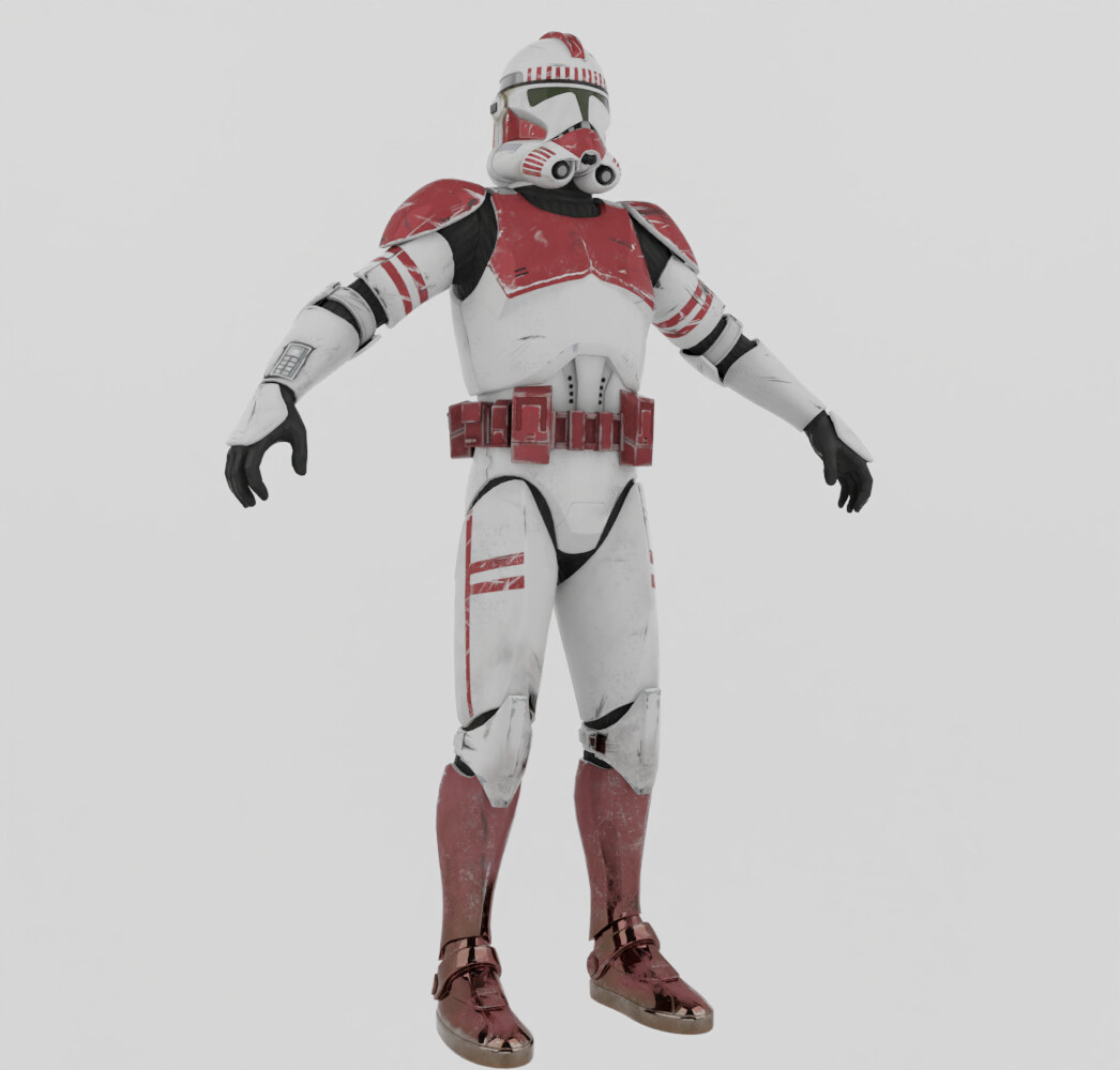 ArtStation - Coruscant Guard Star Wars Textured Rigged | Resources