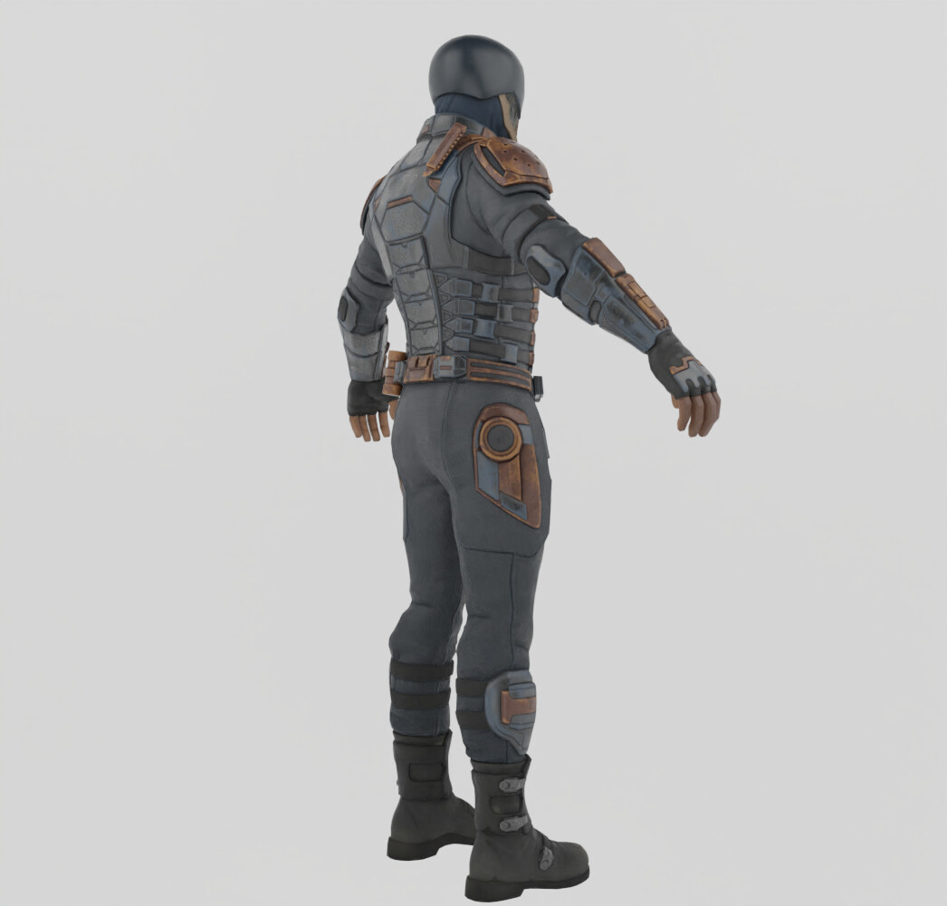 ArtStation - Bloodsport Suicide Squad Textured Rigged | Resources