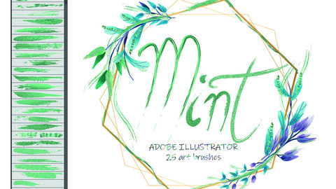 Mint Illustrator Brushes