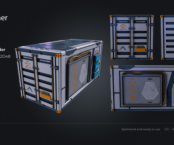 ArtStation - Container V2 | Game Assets