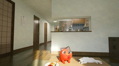 Aki Hayakawa Apartment 3D Model