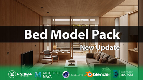Bed Models Pack | Weekly update
