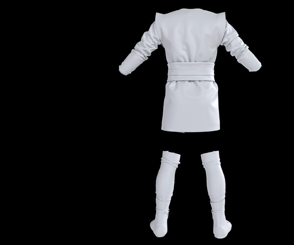 ArtStation - 3D medieval man clothes and shoes Fbx+Obj+Zprj