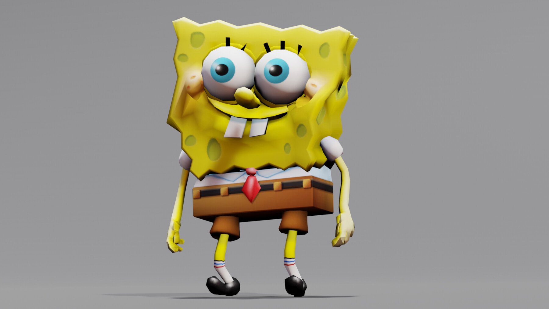 ArtStation - Dancing Spongebob 3D model | Game Assets