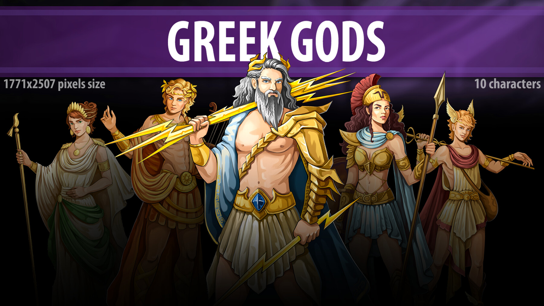 ArtStation - Greek Gods | Game Assets