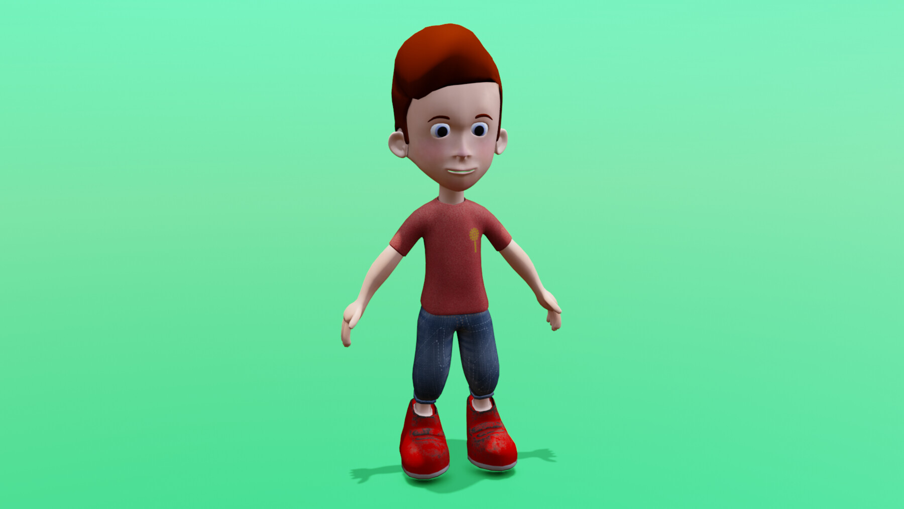 ArtStation - Small Boy 3D model | Game Assets