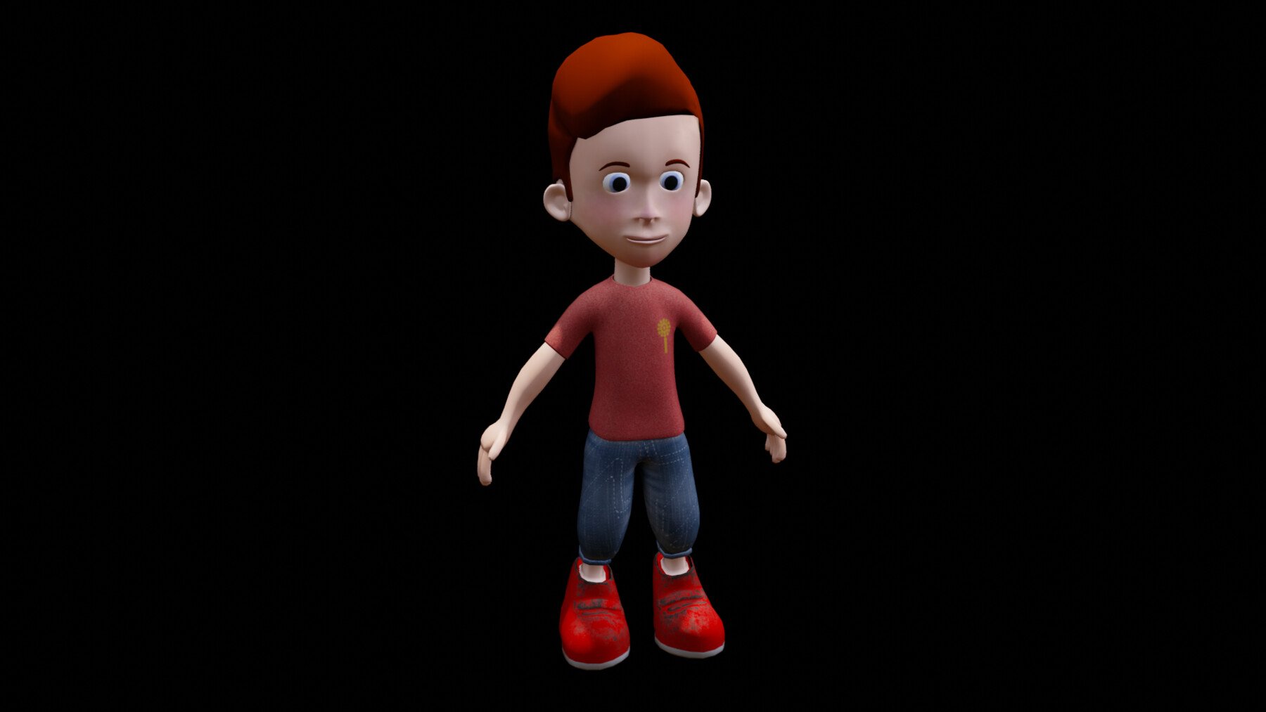 ArtStation - Small Boy 3D model | Game Assets