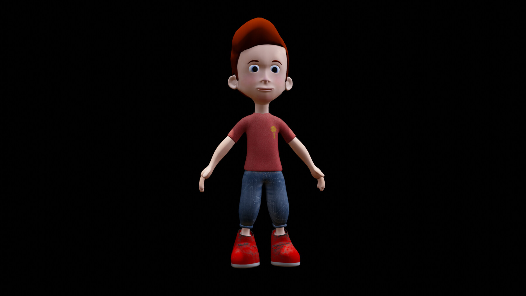 ArtStation - Small Boy 3D model | Game Assets