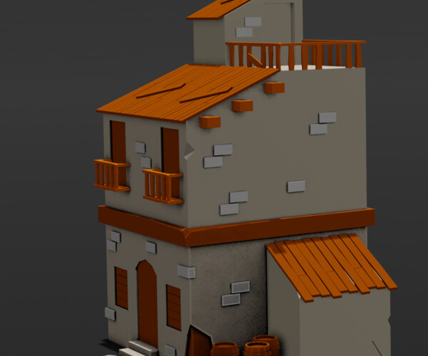 ArtStation - House 3D model | Game Assets