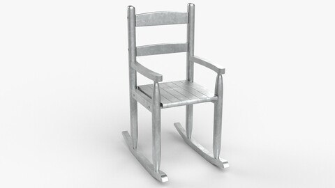 Chair No 9 Rocking Chair Cane Rocker Aluminum Version