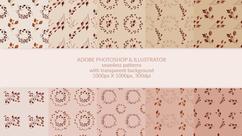 Autumn Copper Illustrator Patterns