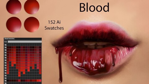 Blood Illustrator Swatches