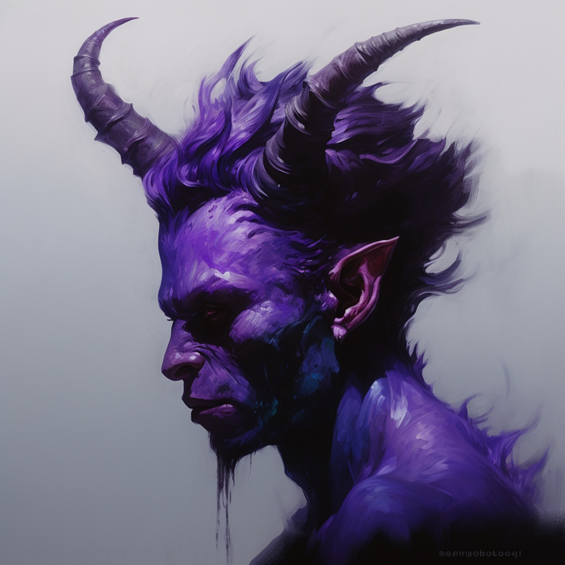 ArtStation - Purple Demon | Artworks