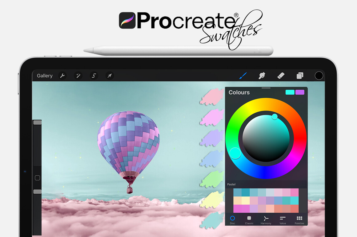 ArtStation - Pastel Swatches for Procreate | Artworks