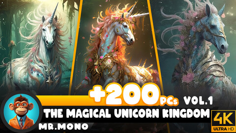 The Magical Unicorn Kingdom Vol.1 | Reference Images