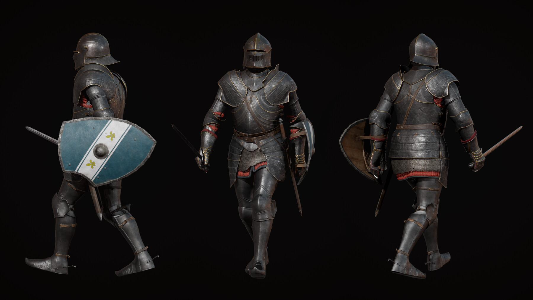 ArtStation - Medieval Knights - Modular | Game Assets