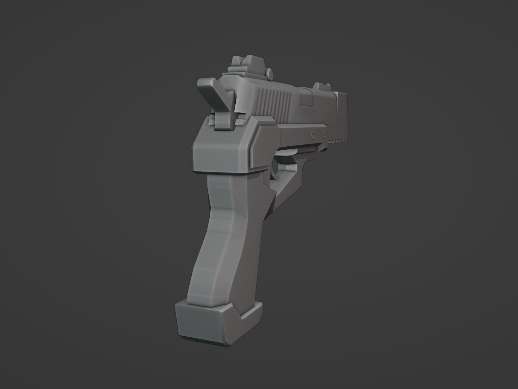 ArtStation - Futuristic Handgun | Resources