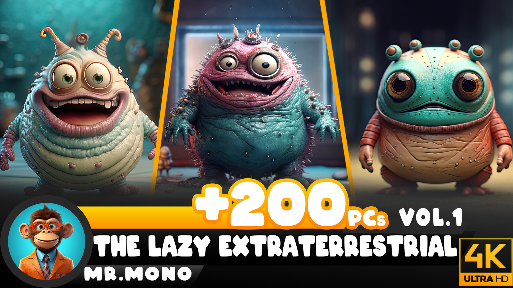 ArtStation - The Lazy Extraterrestrial Vol.1 | Reference Images