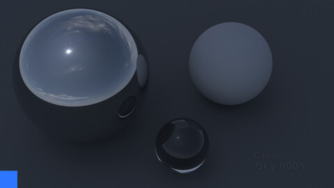 HDRI Hemispherical Clear Sky 1