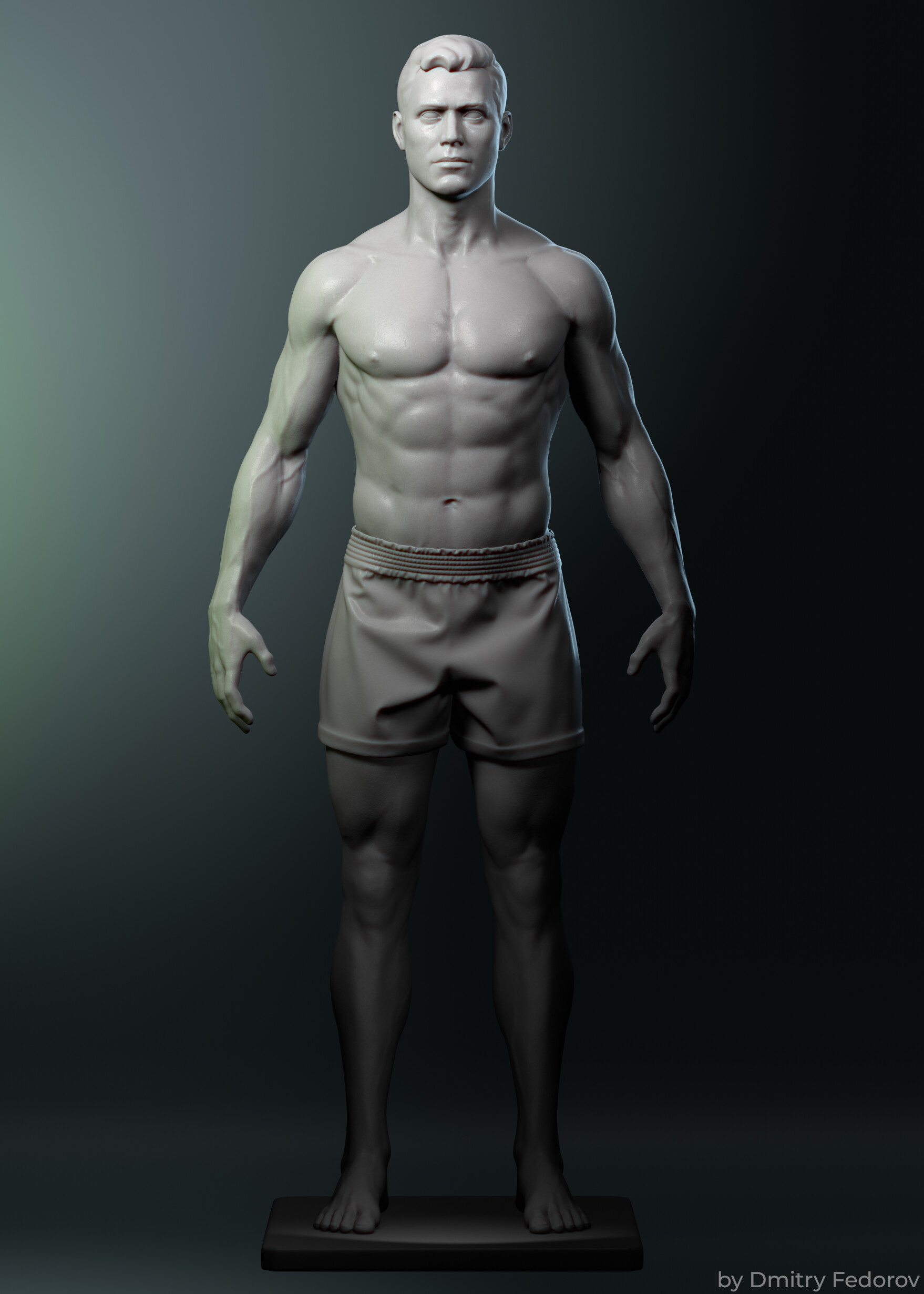 ArtStation - R15 Realistic Male Body