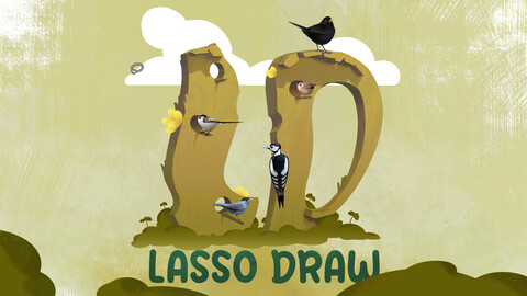 Lasso Draw for Photoshop