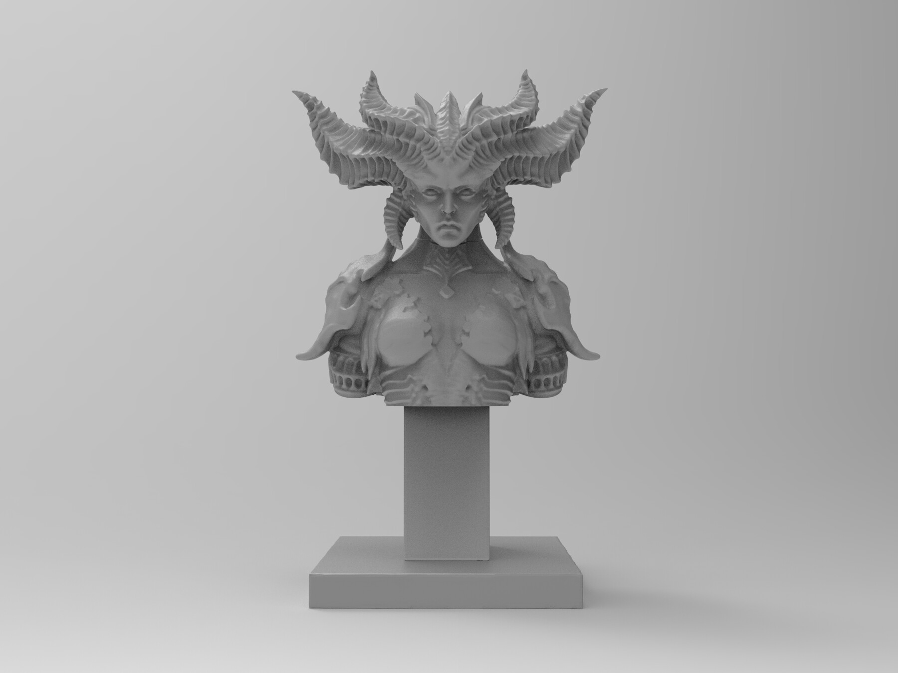 ArtStation - Lilith Diablo 4 Bust | Resources