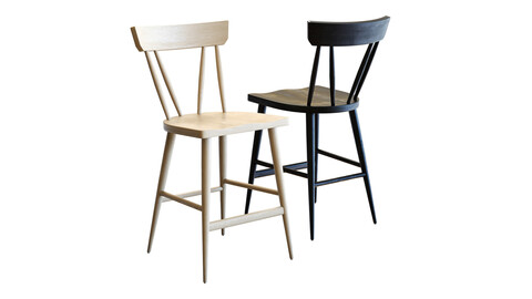 3D Model / Crate&Barrel Juni Counter Stool