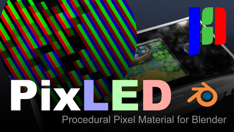 PixLED – Pixel Shader for Blender