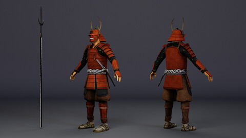 Samurai Character Model