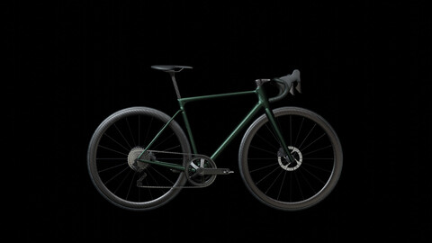 Green roadbike