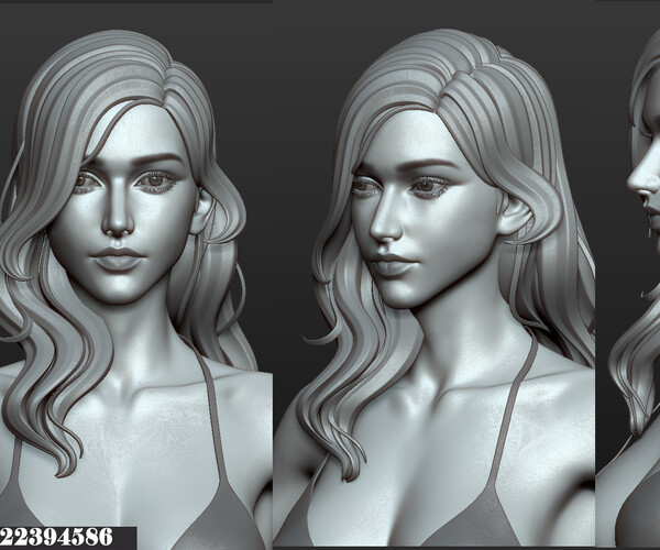 Artstation 5 Fine Looking Beautiful Female Basemesh From 6 To 40