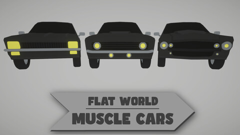 Flat World - Muscle Cars