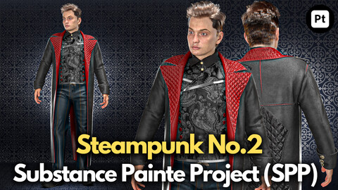 Steampunk No.2: Substance Painter Project