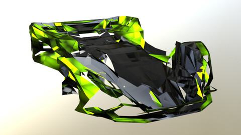 Car 3D blender