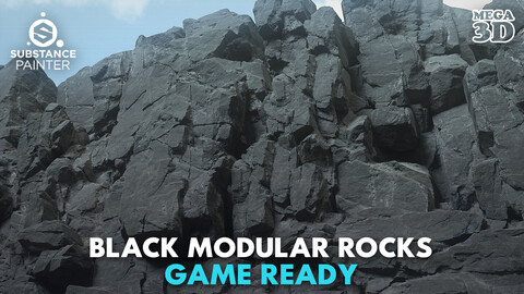 Black Modular Rock 230702