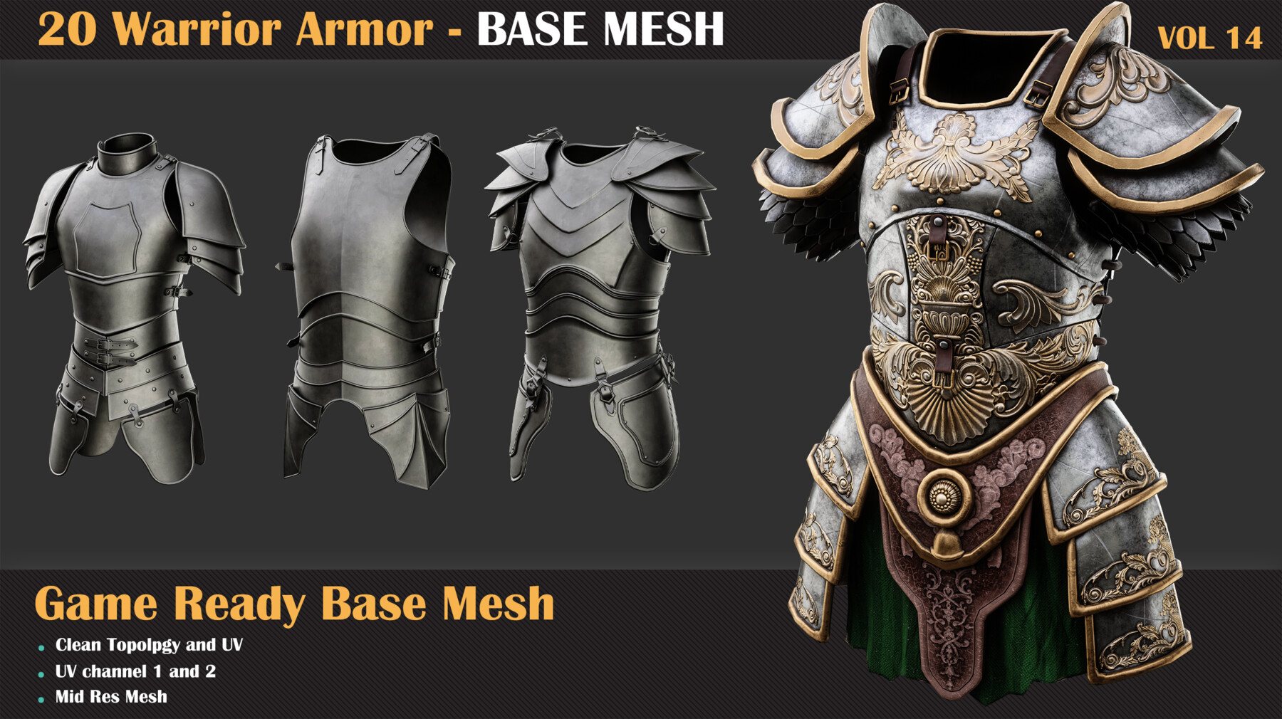 ArtStation - 15 High Quality Armor Leather Material
