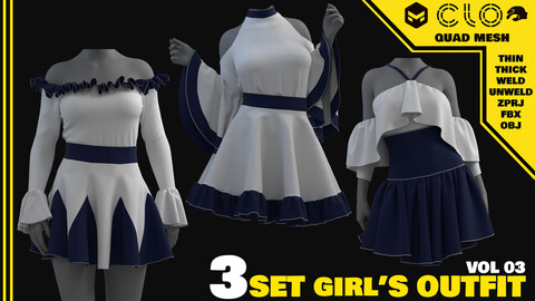 Girl’s Outfit SET3